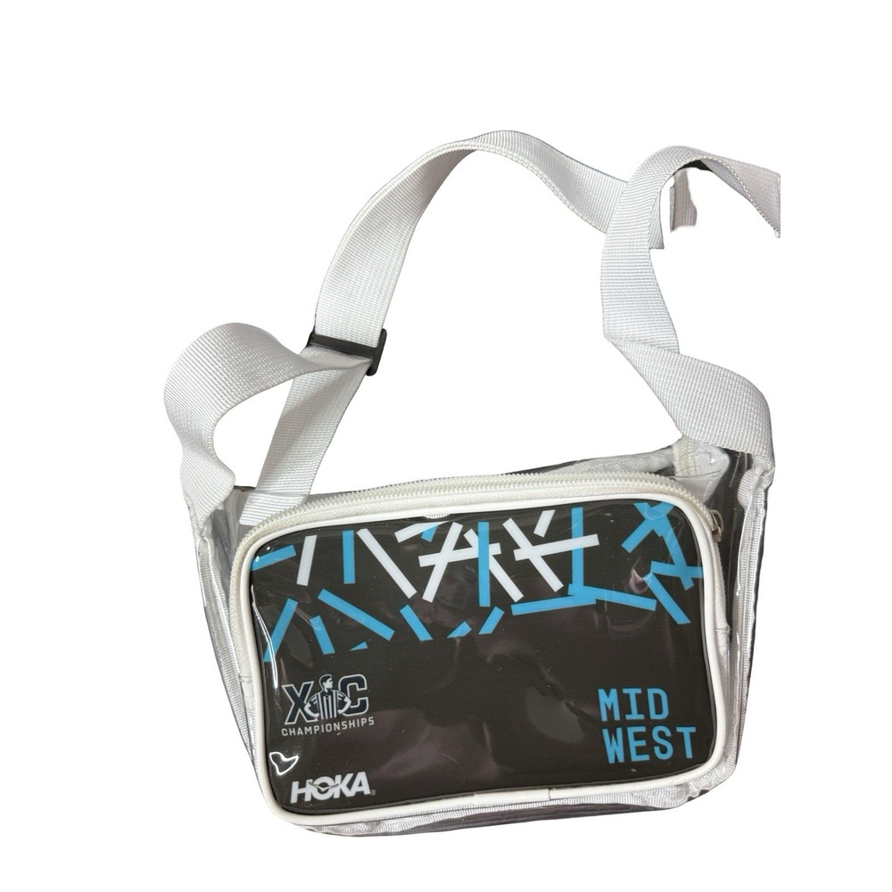 Hoka X‎ Foot Locker CLEAR FANNY PACK "Cross Country" LIMITED EDITION Midwest BAG